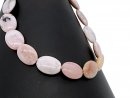 Pierced, pink Pinkopal discs