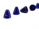 Cône en lapis-lazuli percé