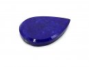 Pierre précieuse lapis - goutte plate 3x17x22 mm...