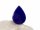 Perle en lapis-lazuli, plate, pour bijoux
