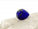 Lapis Schmuckstein - Tropfen 5x9x11 mm royalblau /R266