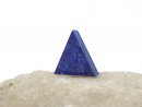 Lapislazuli-Perle, flach für Schmuck