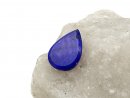 Lapislazuli-Perle, flach für Schmuck