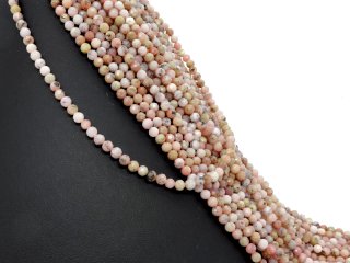 Durchbohrte, bunte Pinkopal-Perlen