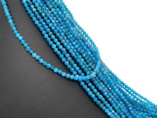 Boules dapatite bleues scintillantes