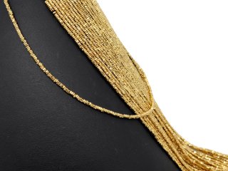 Disques en hématite dorée percés