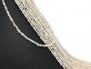 Petites perles de culture baroques percées blanches