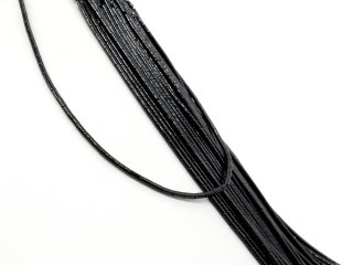 Durchbohrte, schwarze Hämatit-Perlen