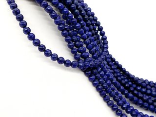 Brin de pierres précieuses de lapis-lazuli bleu