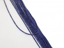 Durchbohrte Lapis-Zylinder in Blau