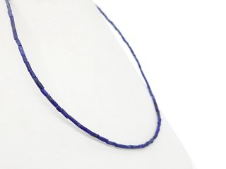 Durchbohrte Lapis-Zylinder in Blau