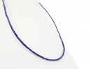 Durchbohrte Lapis-Zylinder in Blau