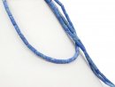 Durchbohrte Lapis-Zylinder in Blau