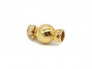 Gold-plated silver jewellery clasp
