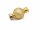 Gold-plated silver jewellery clasp