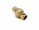 Gold-plated silver jewellery clasp