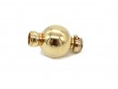 Gold-plated silver jewellery clasp