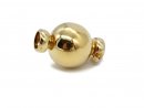 Gold-plated silver jewellery clasp
