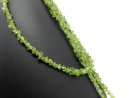 Grüne, durchbohrte, Peridotnuggets