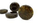 pierced agate disc