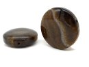 pierced agate disc