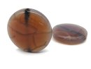 pierced agate disc