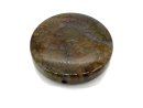 Agate – disc 43.5 mm, brown, net pattern /R075