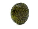 pierced agate disc