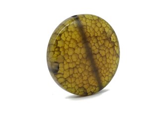 pierced agate disc