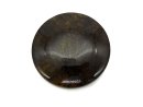 Agate – disc 48 mm, brown, net pattern /R081
