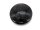 Agate - disque 41 mm gris foncé et noir, motif en filet /R084