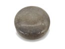 Agate – disque 40 mm, gris clair, motif en filet /R083