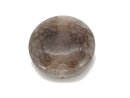 Agate – disque 38 mm, gris clair, motif en filet /R085