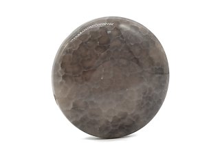 pierced agate disc