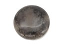 Agate – disque 39 mm, gris clair, motif en filet /R087