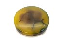 Agate - disque 40 mm vert, jaune et brun /R333