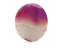 pierced agate disc
