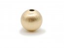 Gold 585 - sphere d.6 mm brushed /0006