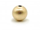 Gold 585 - sphere d.8 mm brushed /0008