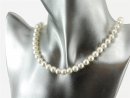 1179/ Shell pearls strand - white, 8 mm - 41 cm