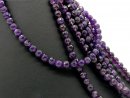 1533/ Amethyst strand - faceted, 8 mm - 39,5 cm