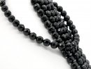 1546/ Onyx strand - faceted, 10 mm - 40 cm