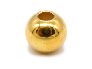Intercalaire - Perles boule en argent 925, 8 mm plaqué or /3008