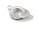 Toggle clasp, 925 silver ,11 mm /3027