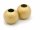 Intercalaire - Perles boule en argent 925, 3 mm, mat, plaqu&eacute; or, 2 pcs /3106