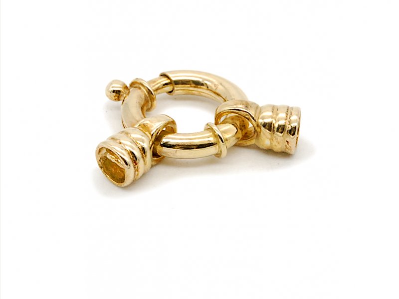 Anneaux à Ressort En Argent 925 - Lot De 2 Pour Créer Bijoux Et Bracelets