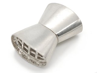 Fermoir de bijou en argent plaqué or