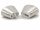 Fermoir à visser - 12x25 mm, mat, pour colliers à plusieurs rangs /3323