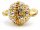 Gold-plated silver jewellery clasp
