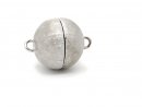 925er Silber Magnetschließe - matt 16 mm /3554